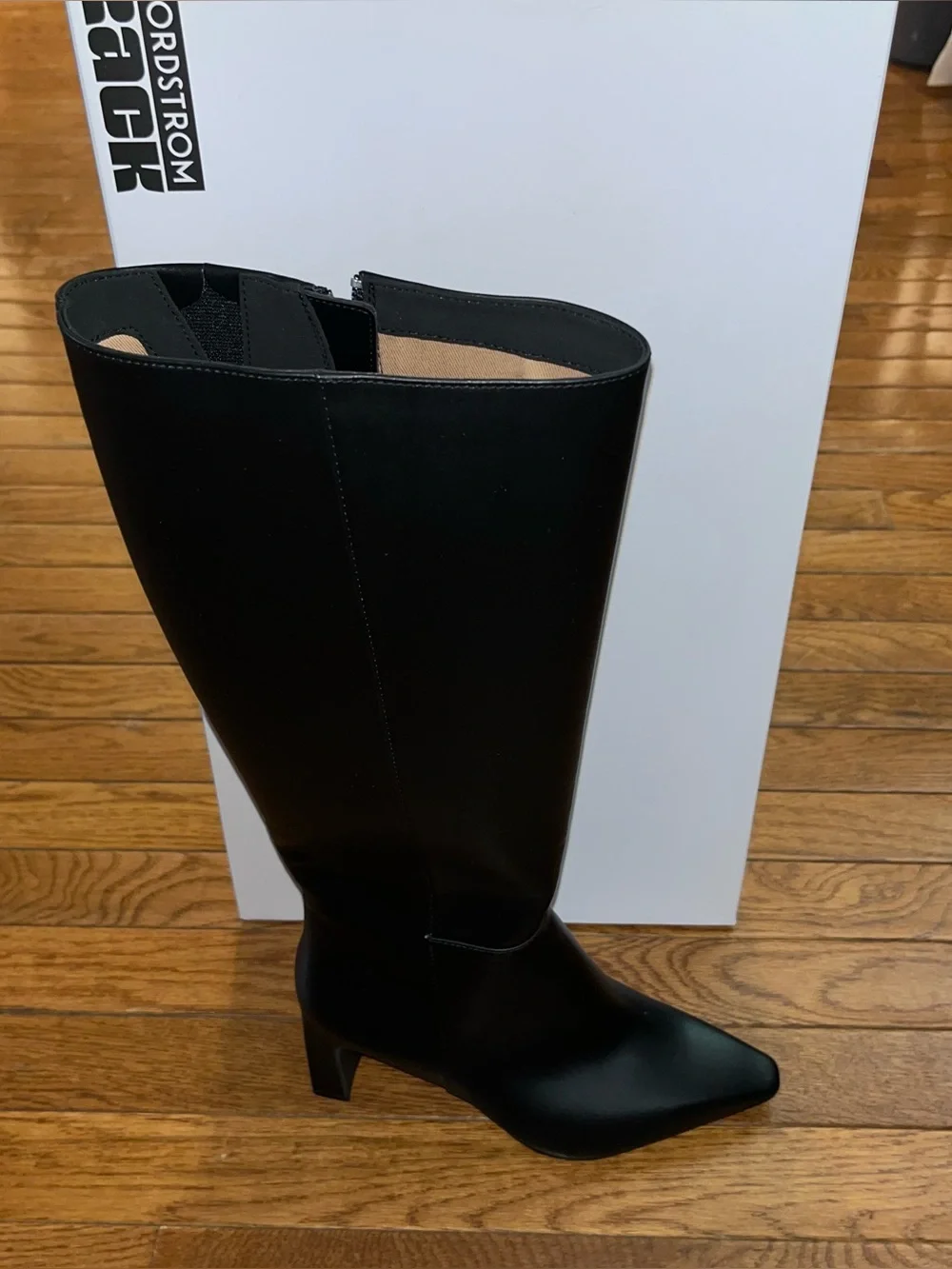 Nordstrom Rack Stevie Knee High Boots Black Women’s Size 6 - Picture 4 of 13